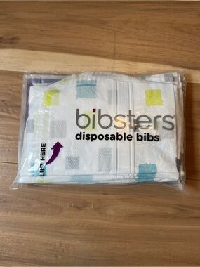New and unopened- Bibsters Disposable Bibs - 16ct.